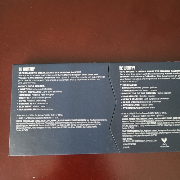 NWT Thor Love & Thunder Palette - Picture 7 of 9
